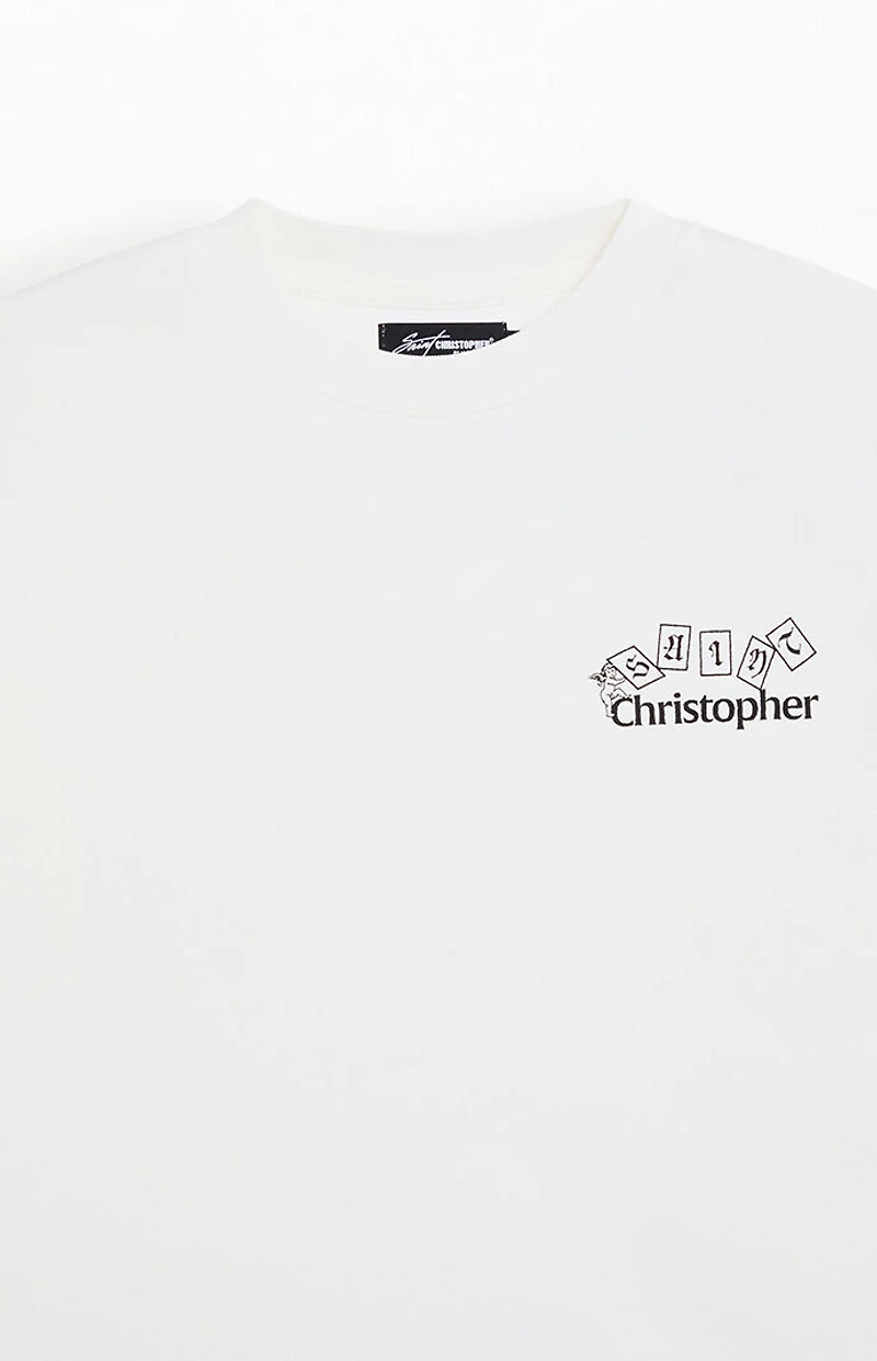 SAINT CHRISTOPHER Luck On The Line T-Shirt