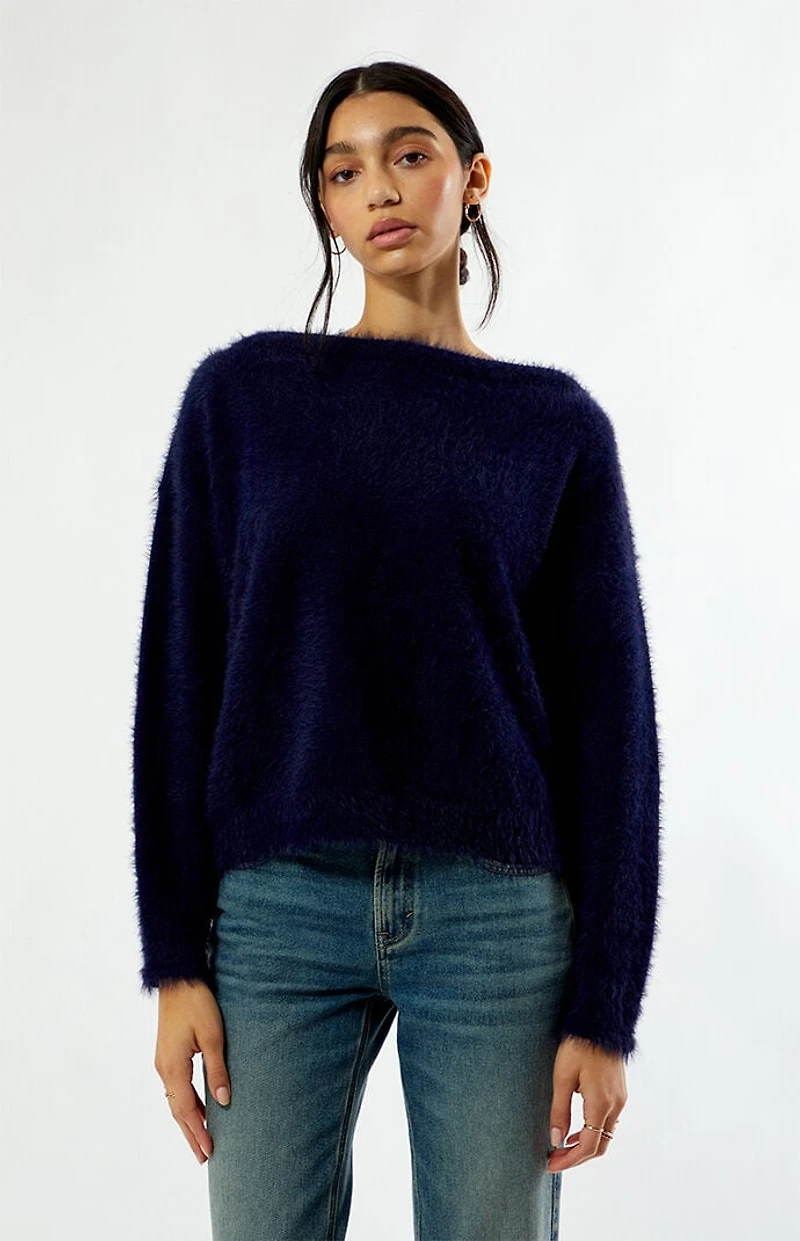 Beverly and Beck Ida Off-The-Shoulder Sweater