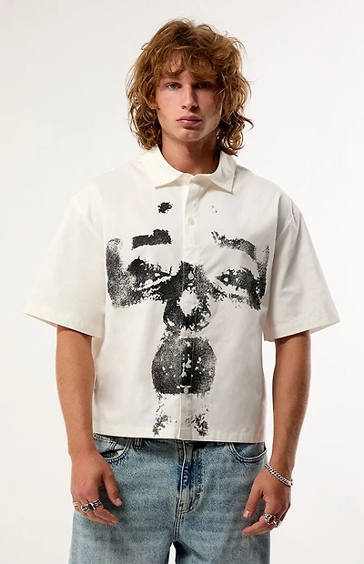 Pacsun Teeth Short Sleeve Shirt