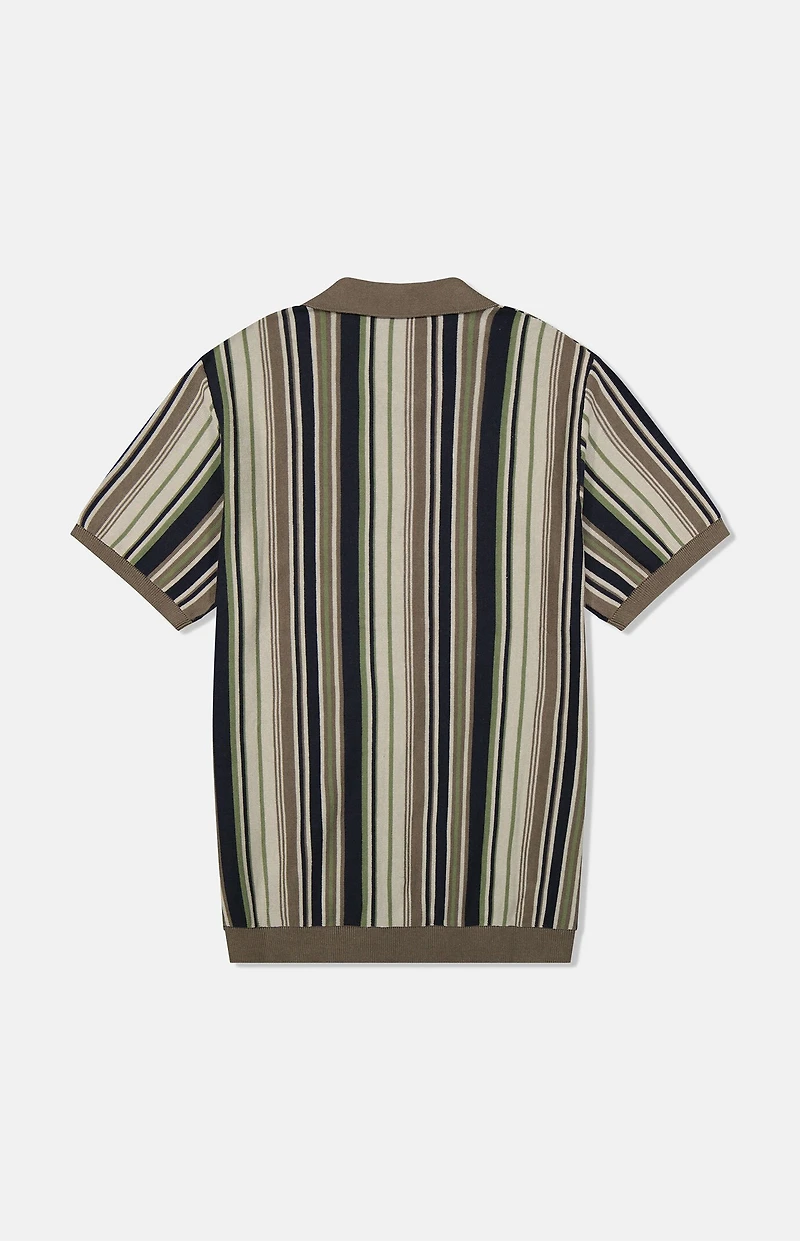 WeSC Polo Vertical Stripe Cardigan