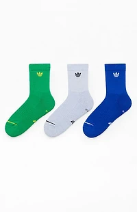 adidas 3 Pack Originals Trefoil Crew Socks