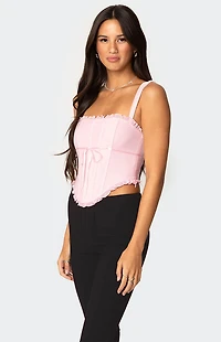 Edikted Coquette Mesh Corset