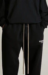 Fear of God ESSENTIALS Black Fleece Sweatpants