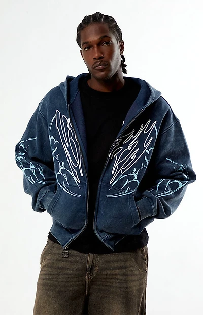 Nightlab Night Moon Full Zip Hoodie