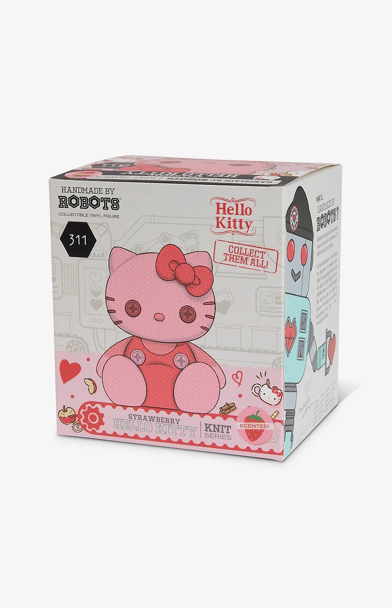 Sanrio Helly Kitty (Strawberry Scented) 311 Knit Series Vinyl Figure