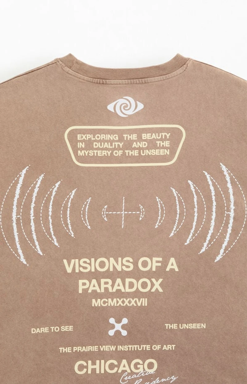 Pacsun Visions Paradox Cropped Boxy T-Shirt