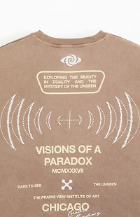 Pacsun Visions Paradox Cropped Boxy T-Shirt