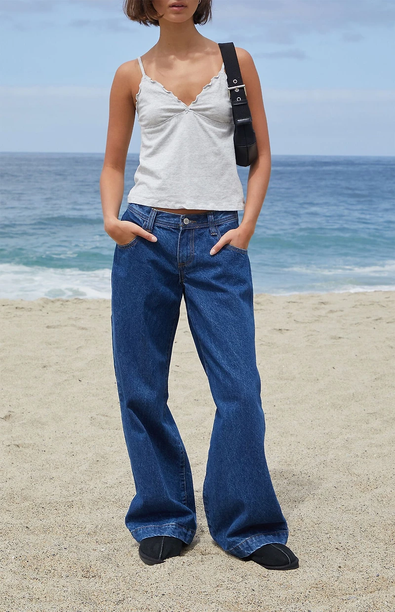 John Galt Light Gray Tiffany Tank Top