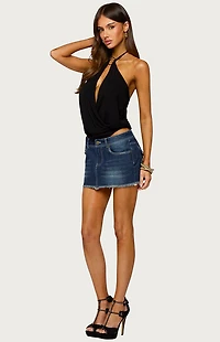 Edikted Metta Cutout Halter Top