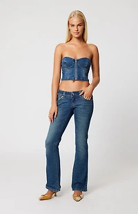 ABRAND Petra Super Low Flare Jeans