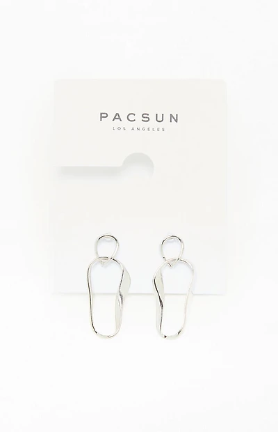 Pacsun Claire Metal Drop Earrings