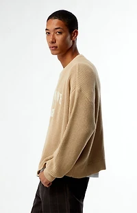 Pacsun Palm Grove Lounge Ribbed Crew Neck Sweater
