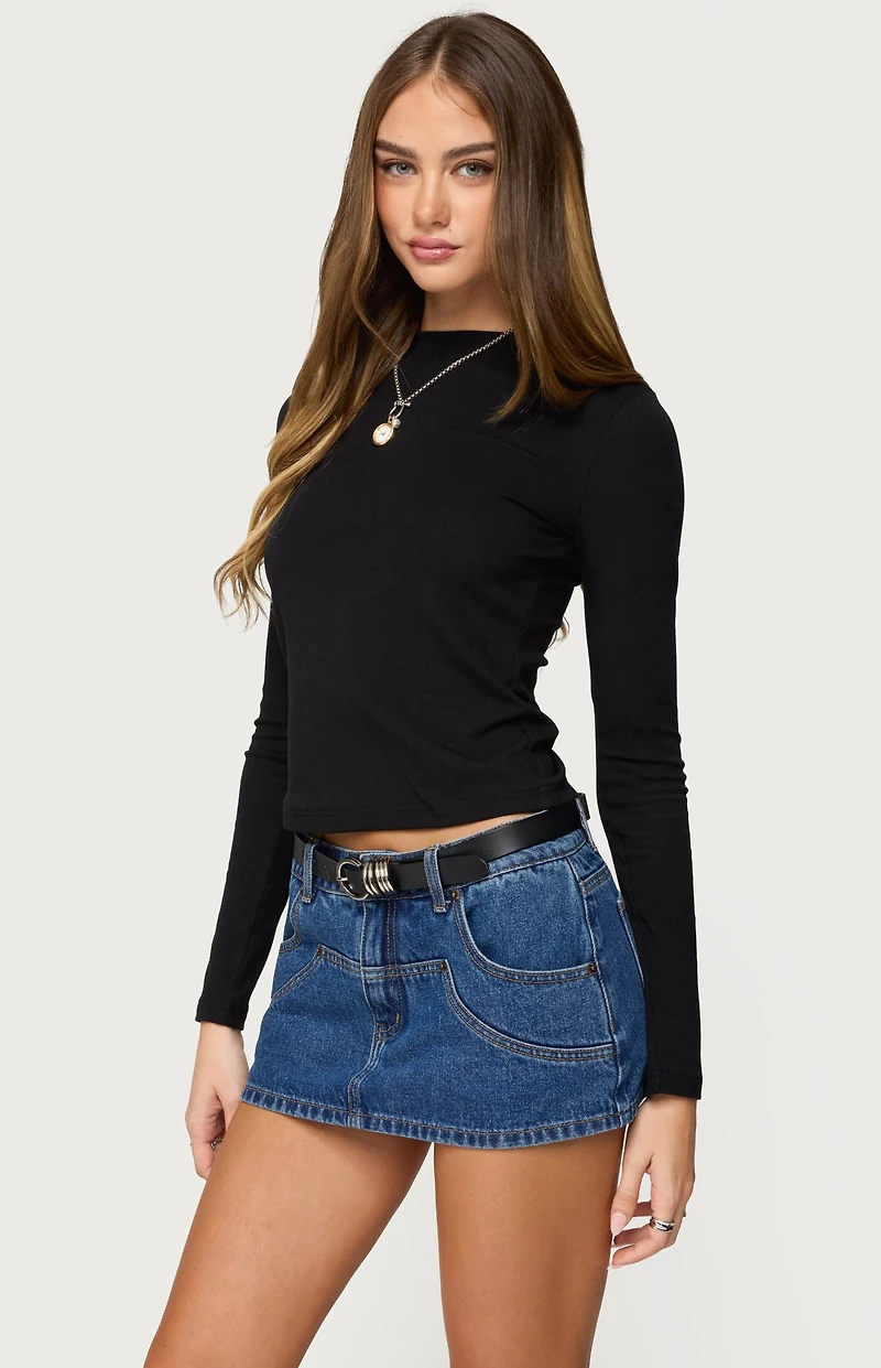 Edikted Kiyan Long Sleeve T Shirt