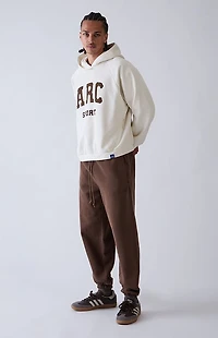 A.R.C. Brown Heavyweight Fleece Jogger Sweatpants