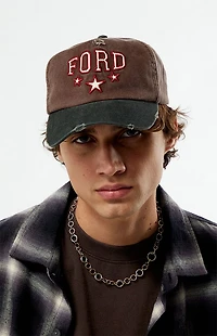FORD Tri-Star Twill Snapback Hat