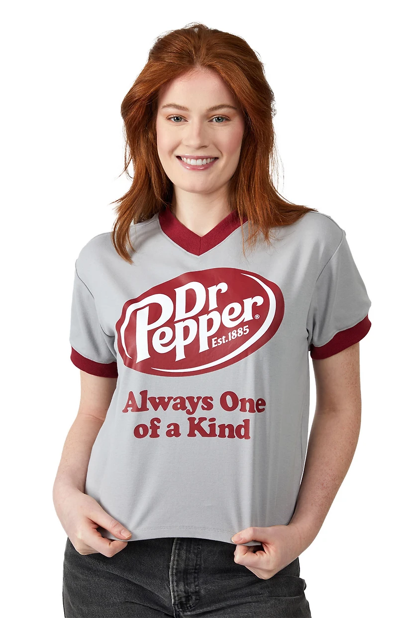 Dr Pepper Always One Of A Kind V-Neck T-Shirt
