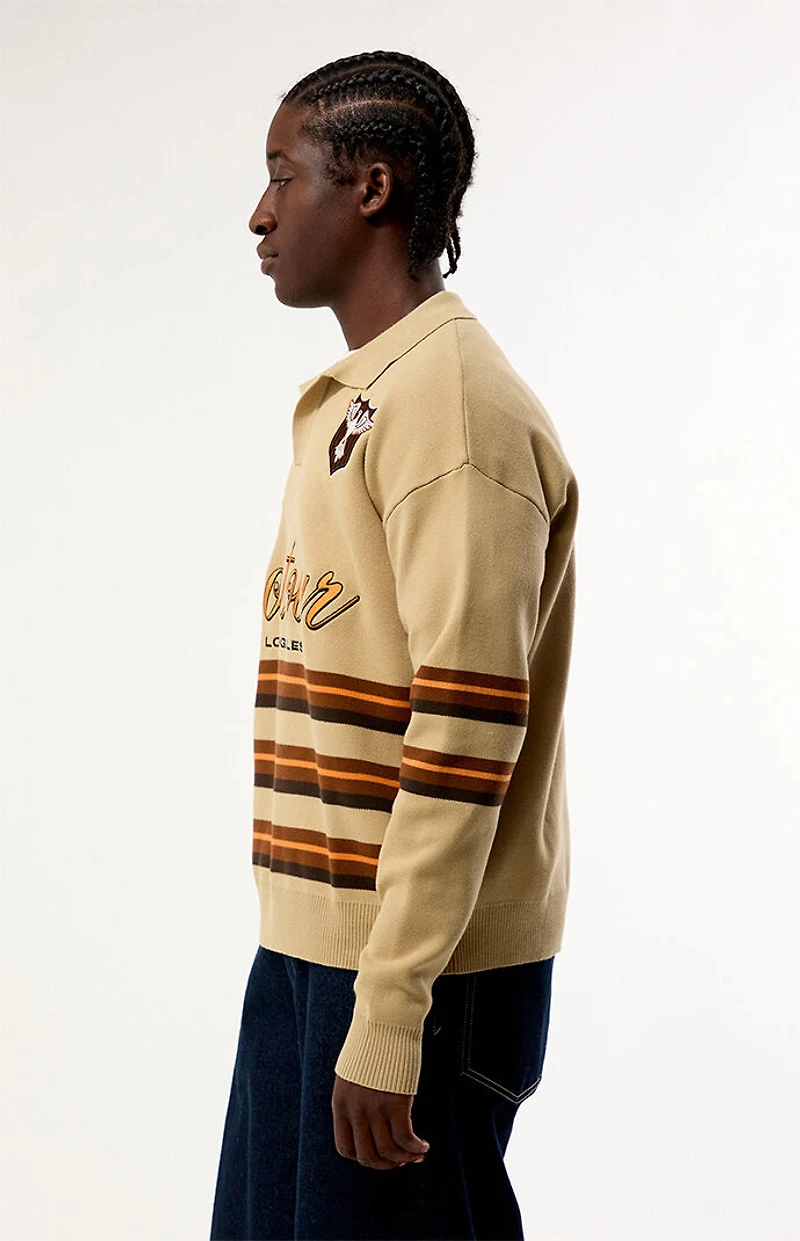 Pacsun Contour Knit Polo Sweater