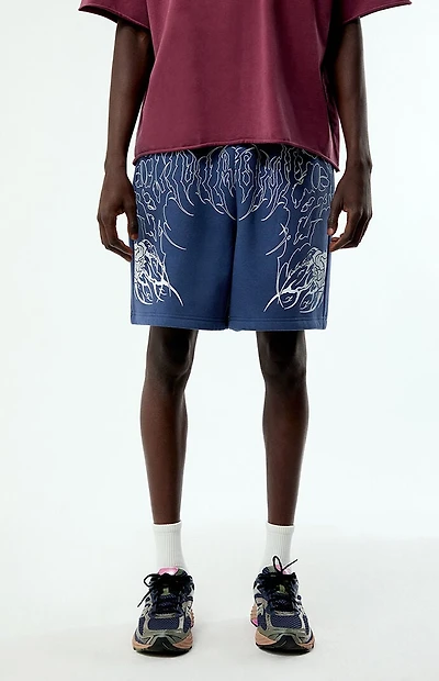 Civil Thorns Of the Stem Fleece Sweat Shorts