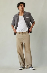 Pacsun Chino Pants Baggy Khaki Pigment