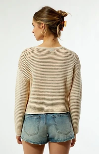 Billabong Daybreak Open Knit Sweater