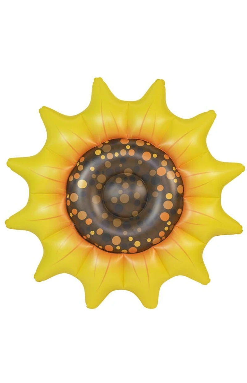Pool Candy Giant Inflatable Sunflower Island Pool Float