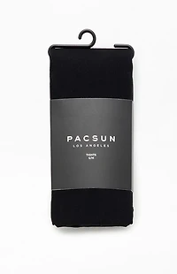 Pacsun Black Solid Color Tights