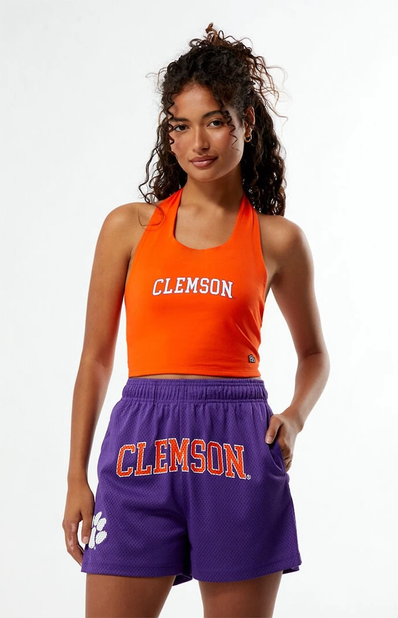 HYPE & VICE Clemson Tigers Hoop Jersey Basketball Shorts
