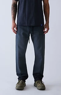 A.R.C. Black Washed Heavyweight Fleece Baggy Sweatpants