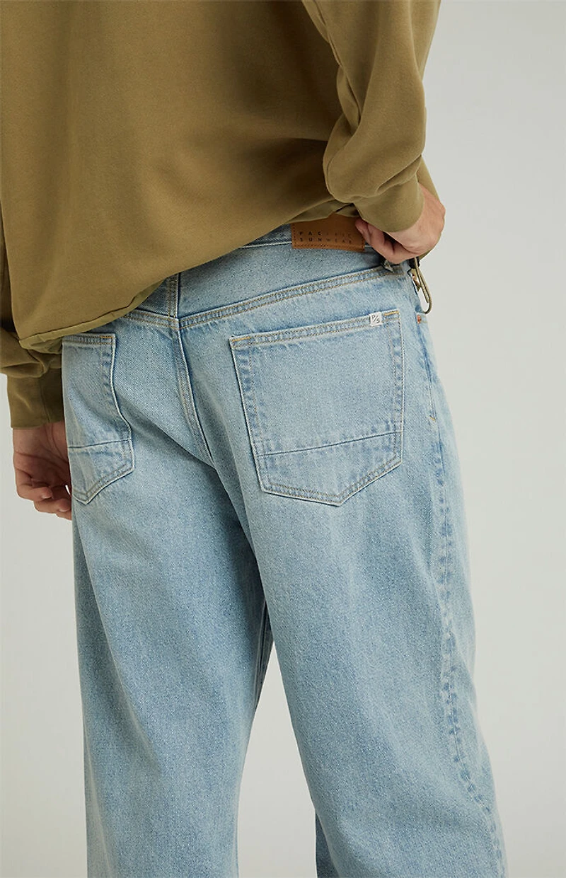 Pacsun Light Wash Extreme Baggy Jeans