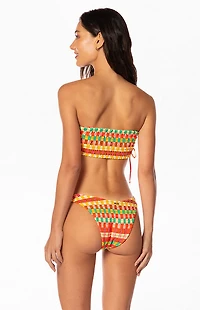 Maaji Splendour Scrunch Reversible High Cut Bikini Bottom