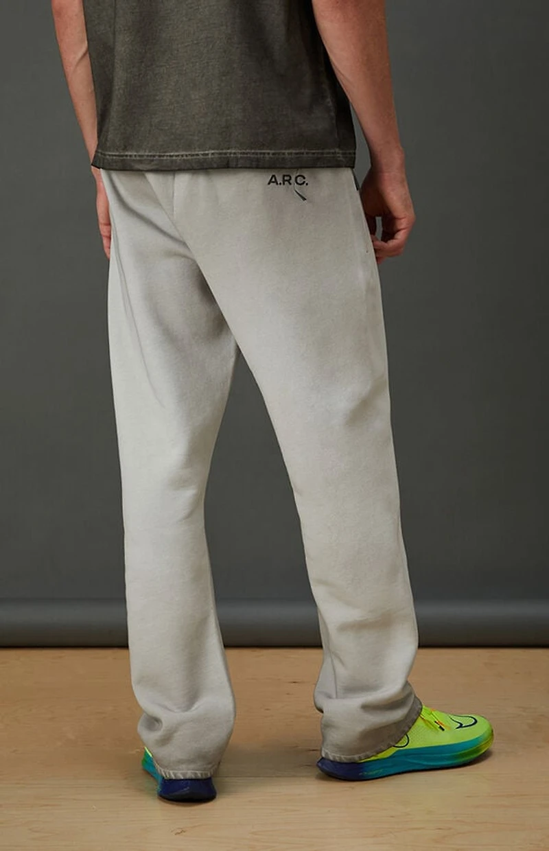 A.R.C. Active Gray Heavyweight Fleece Baggy Sweatpants