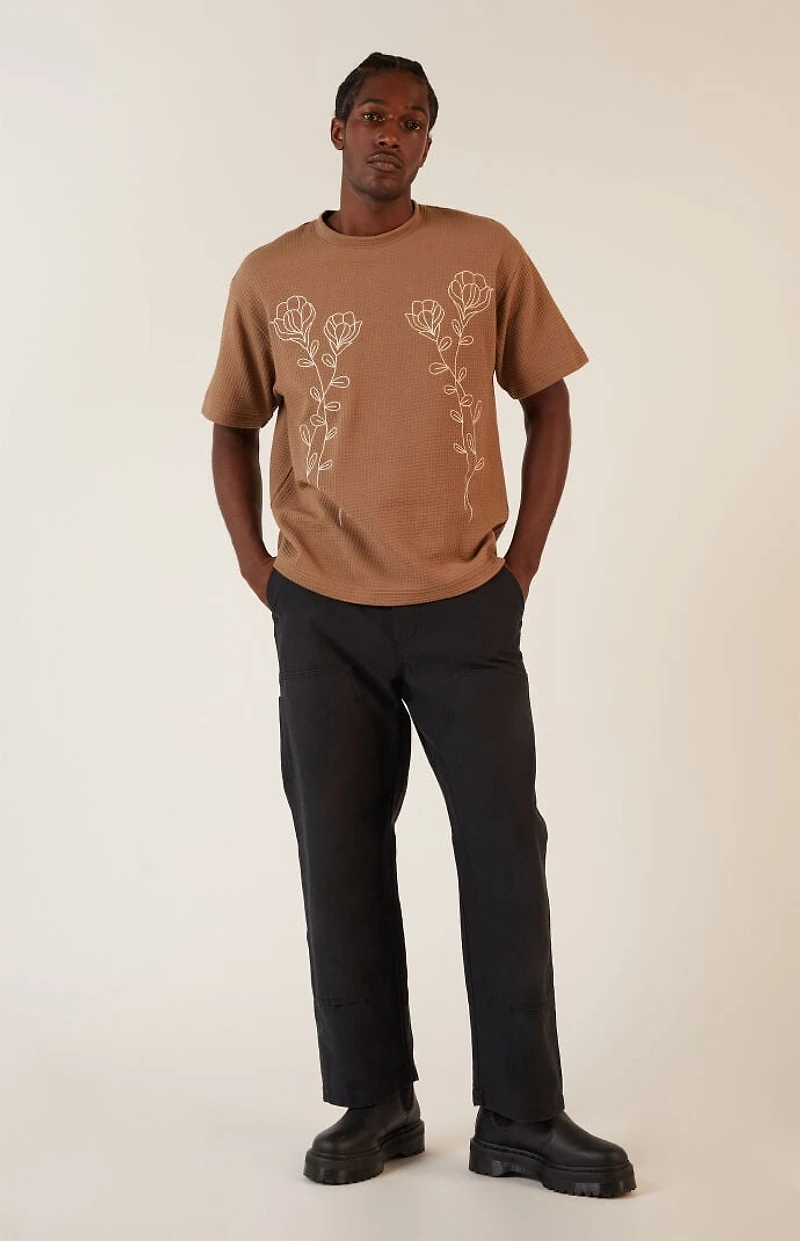 Pacsun Branches Waffle Knit T-Shirt