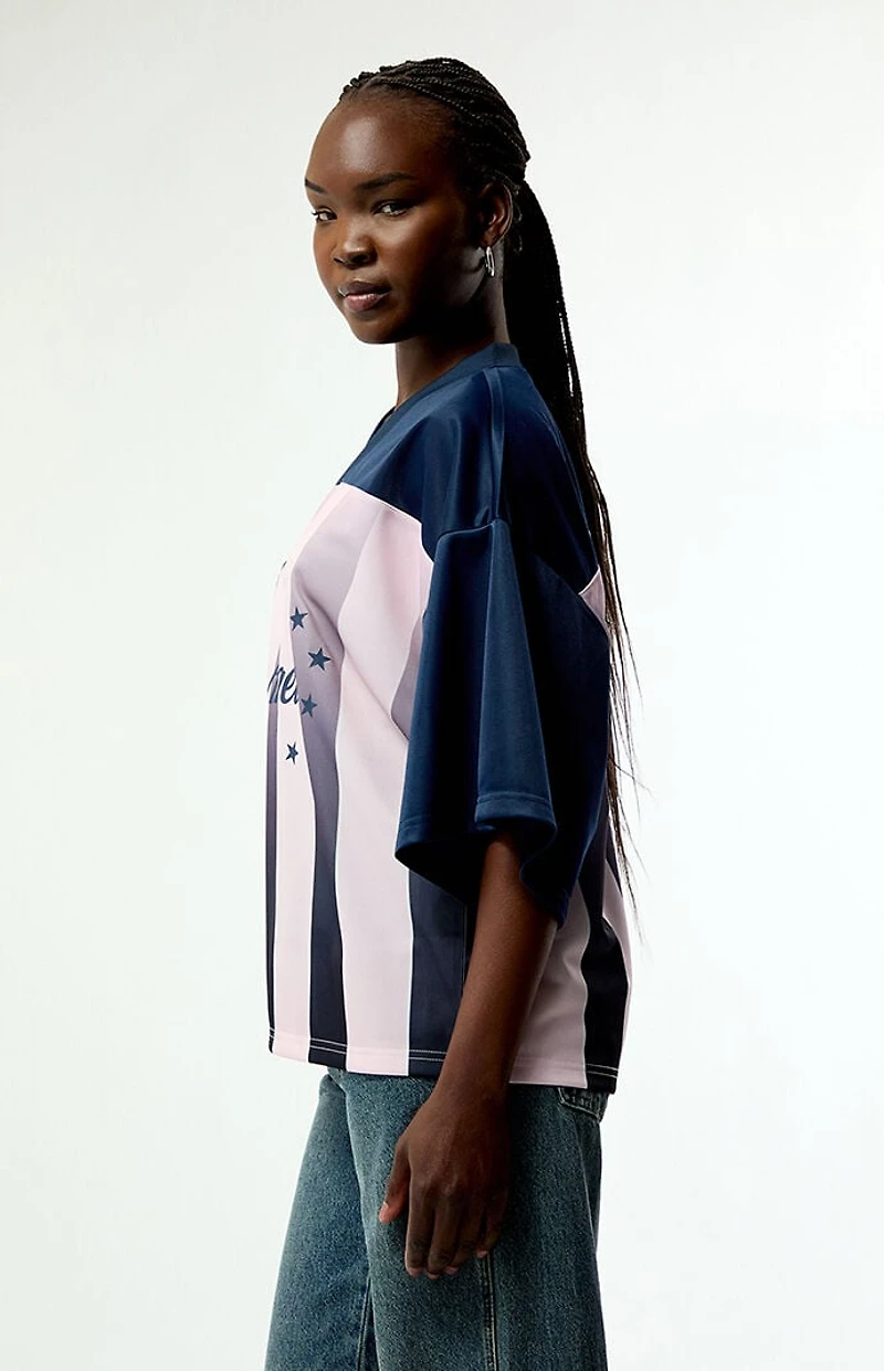 Pacsun LA Short Sleeve Oversized Soccer Jersey