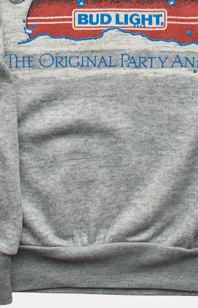 PS VINTAGE '80s Spuds Mackenzie Bud Light Crew Neck Sweatshirt