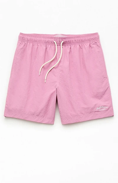 Pacsun Orchid Collegiate 6.5" Swim Trunks
