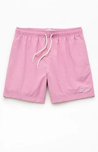 Pacsun Orchid Collegiate 6.5" Swim Trunks
