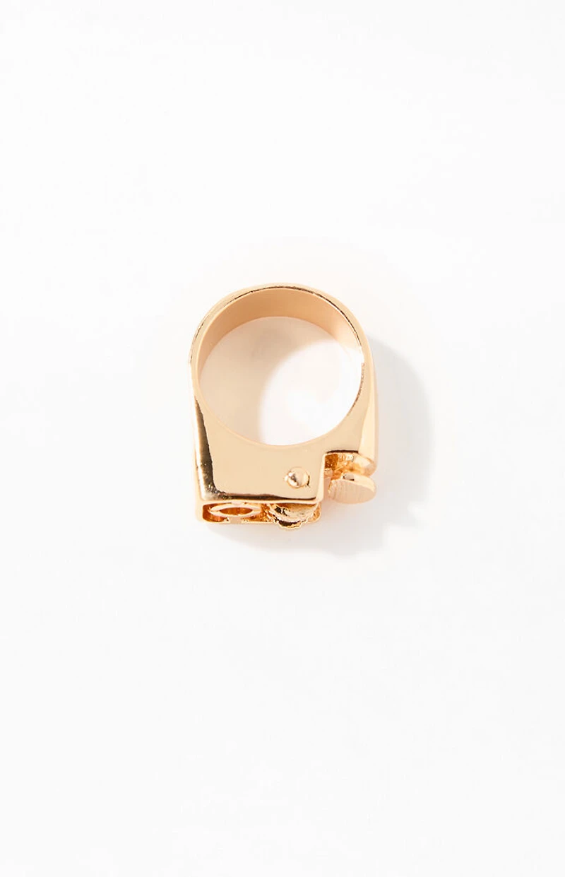 Pacsun Gold Lighter Ring