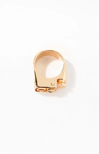 Pacsun Gold Lighter Ring