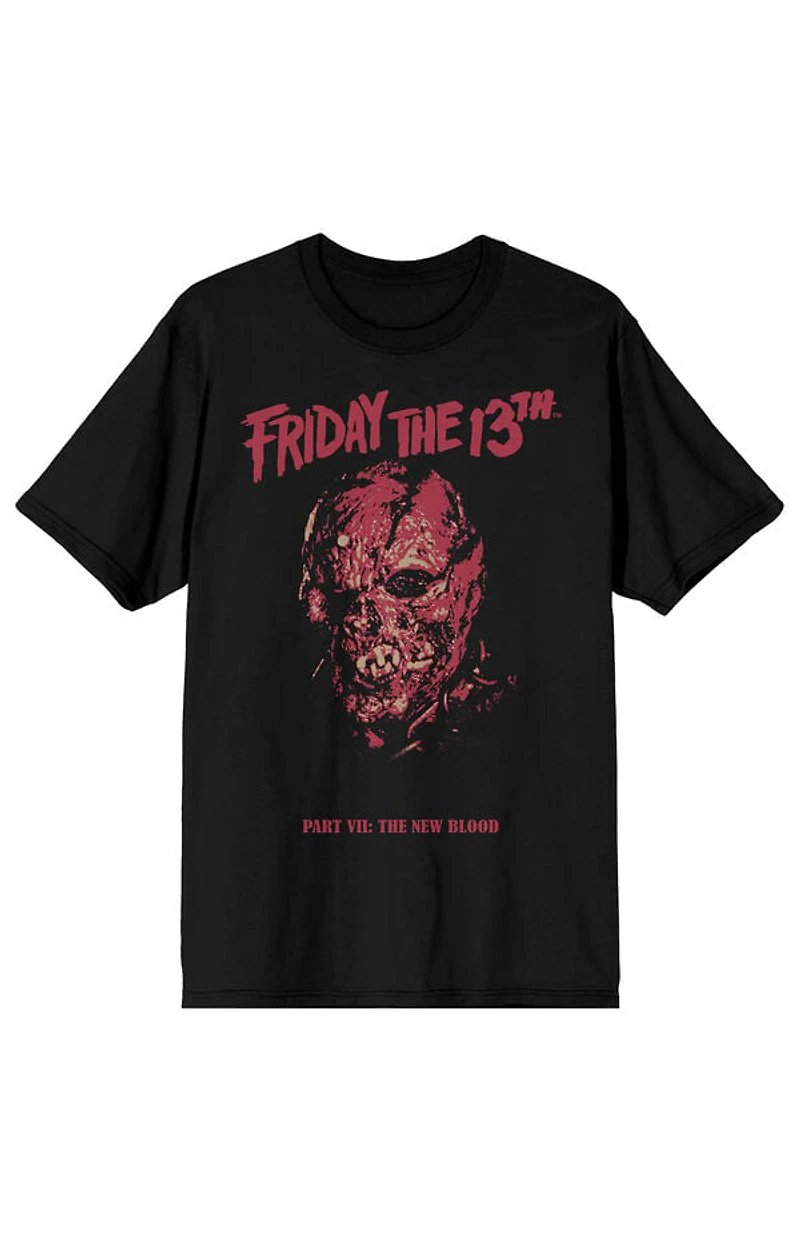 Friday the 13th New Blood Jason Unmasked T-Shirt