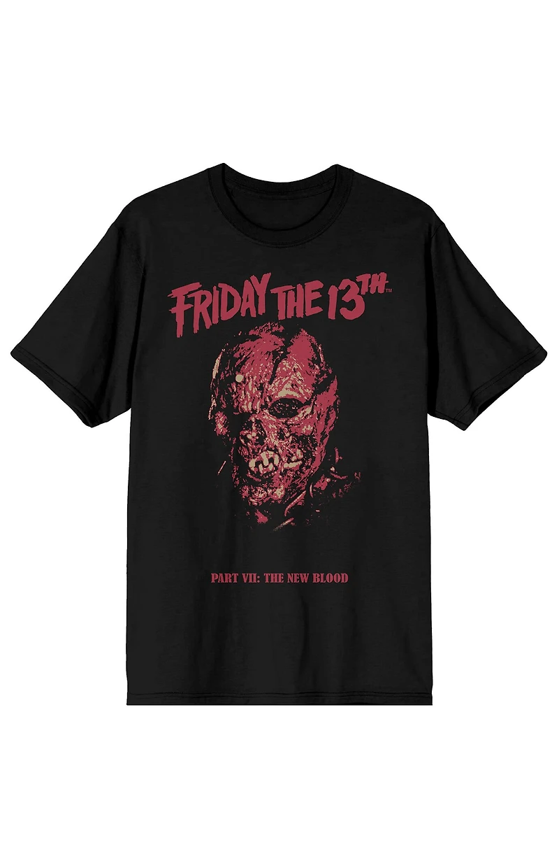 Friday the 13th New Blood Jason Unmasked T-Shirt