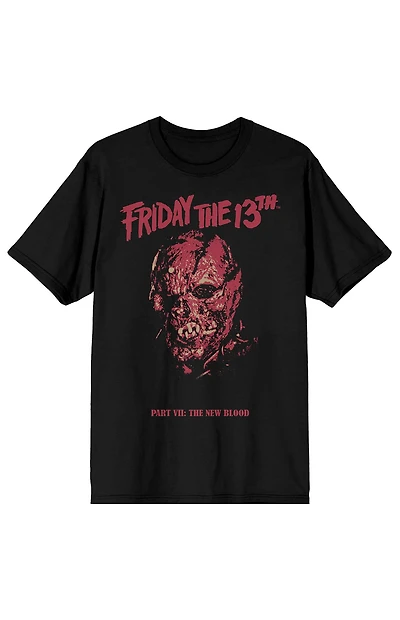 Friday the 13th New Blood Jason Unmasked T-Shirt