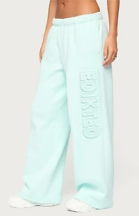 Edikted Alysa Wide Leg Sweatpants