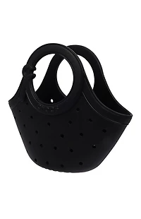 Crocs Black Medium EVA Tote Bag