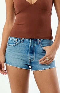 Levi's 501 Denim Micro Shorts