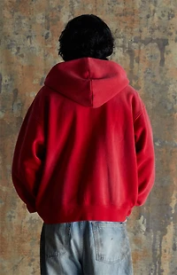 FORD Red Buckin Bronco Full Zip Hoodie