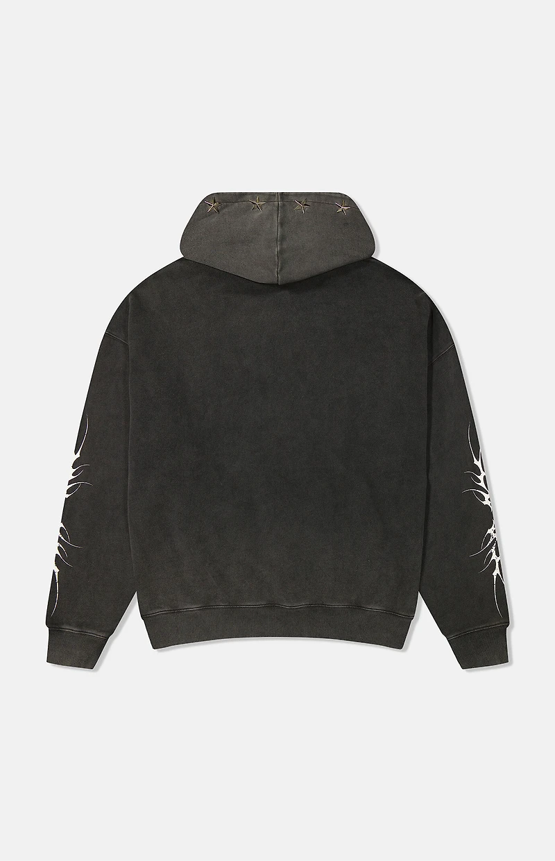 WeSC Black Wash Gothic Hoodie