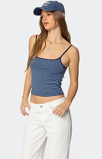 Edikted Miller Striped Tank Top