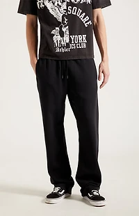 Pacsun Black Straight Leg Sweatpants