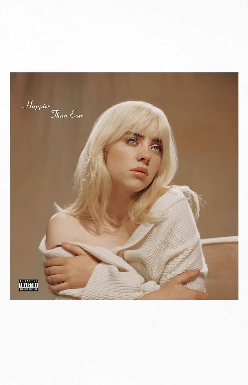 Billie Eilish Happier Than Ever Vinyl Record