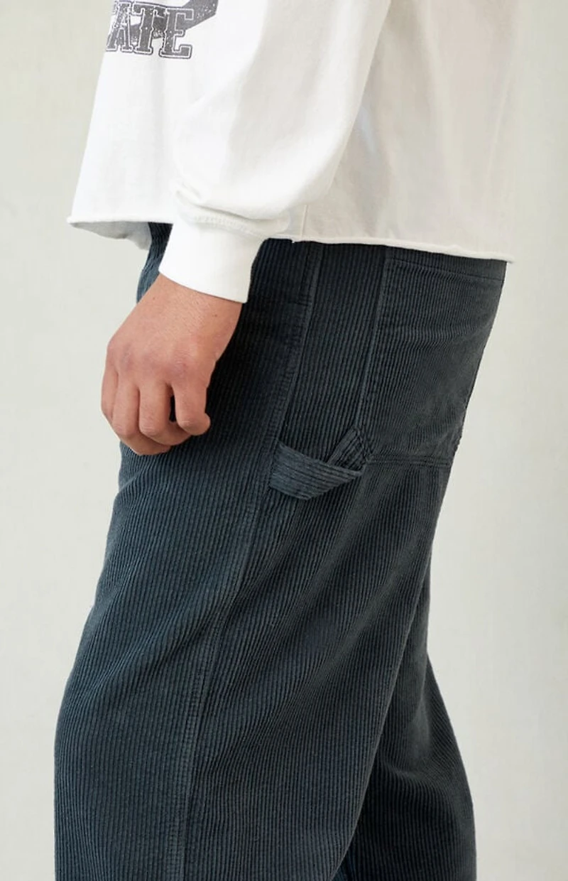 Pacsun Dylan Baggy Pants Corduroy Carpenter Gray